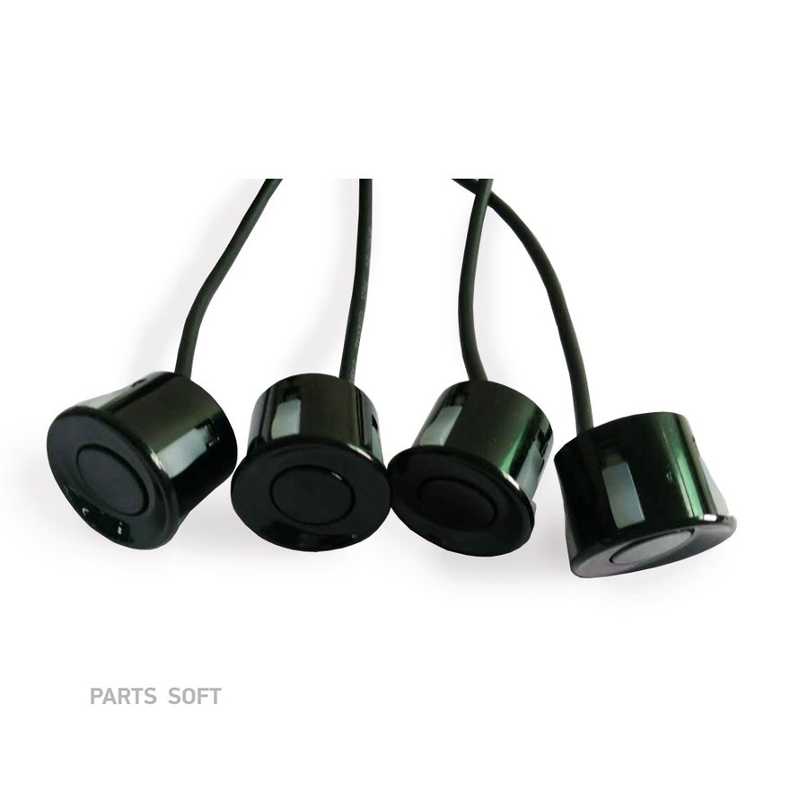 Датчик парктроника "AVS" (черный) (провод 2,5 м, d=18 мм) - AVS None None